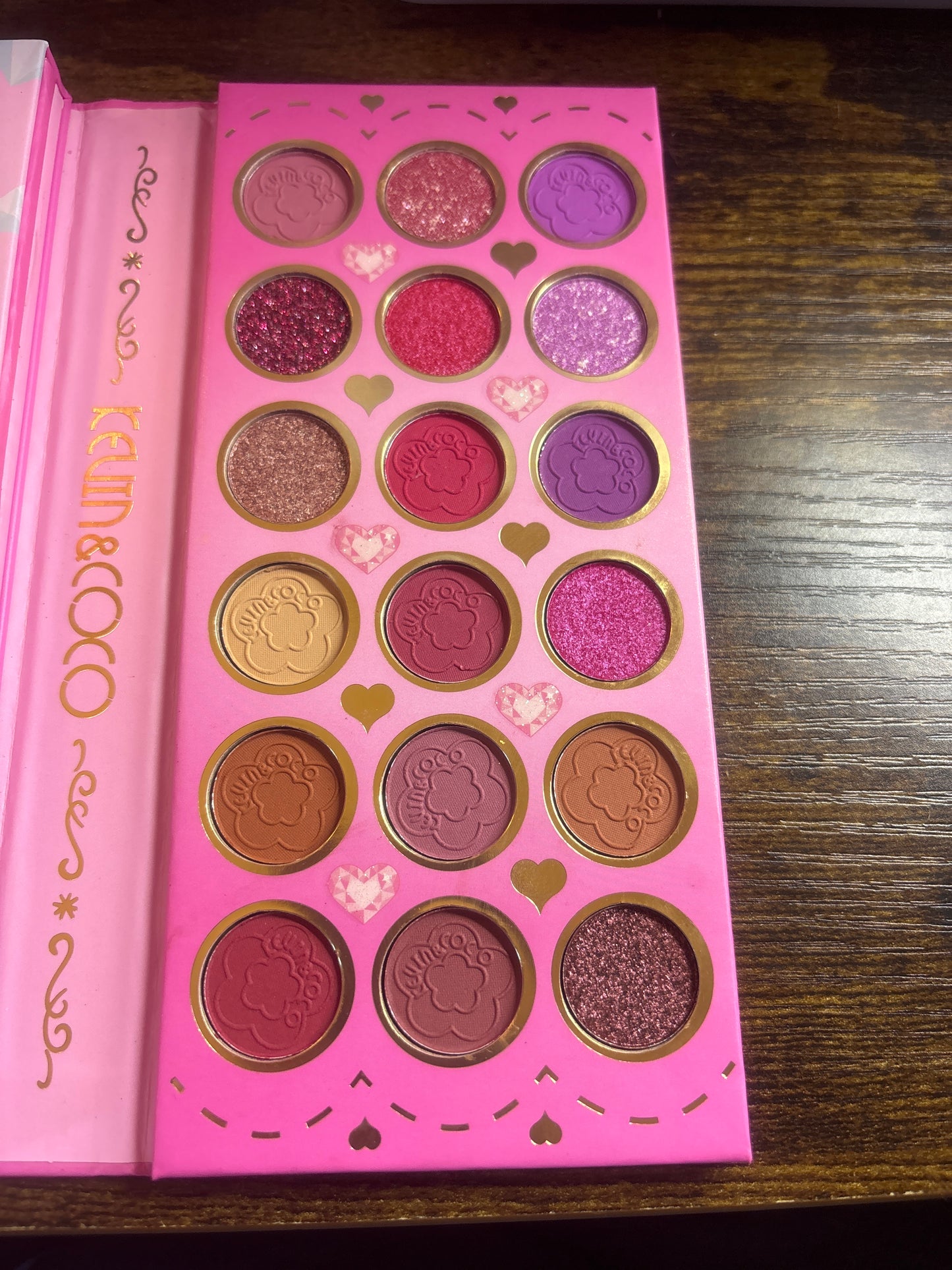 Kevin and Coco 105 Fashion Face palette