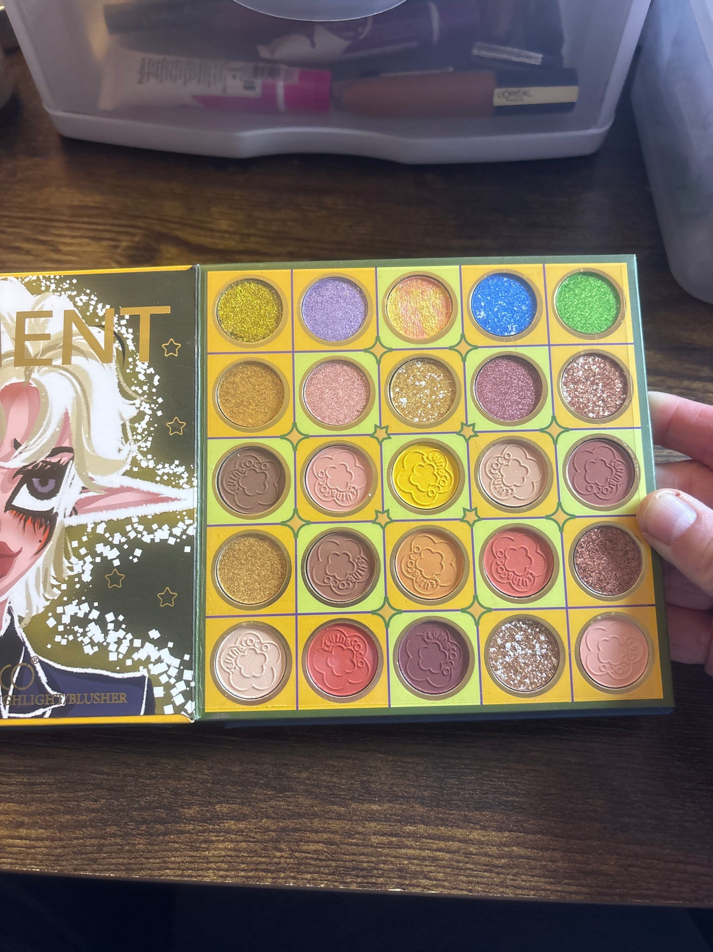 Kevin and Coco Forward Elf Fairy 59 Color Eye Palette