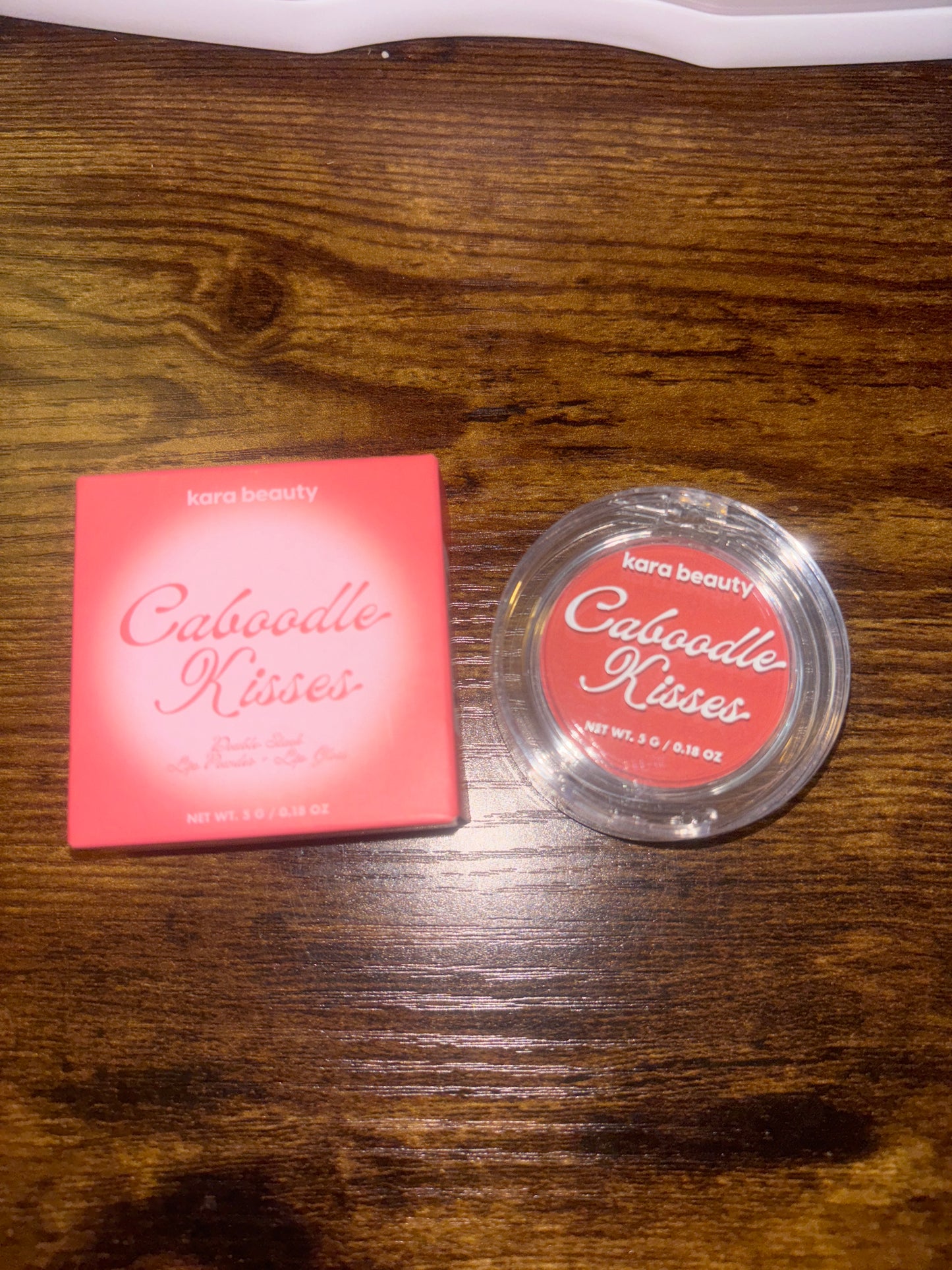 Caboodle Kisses Lip Powder and Lip Gloss