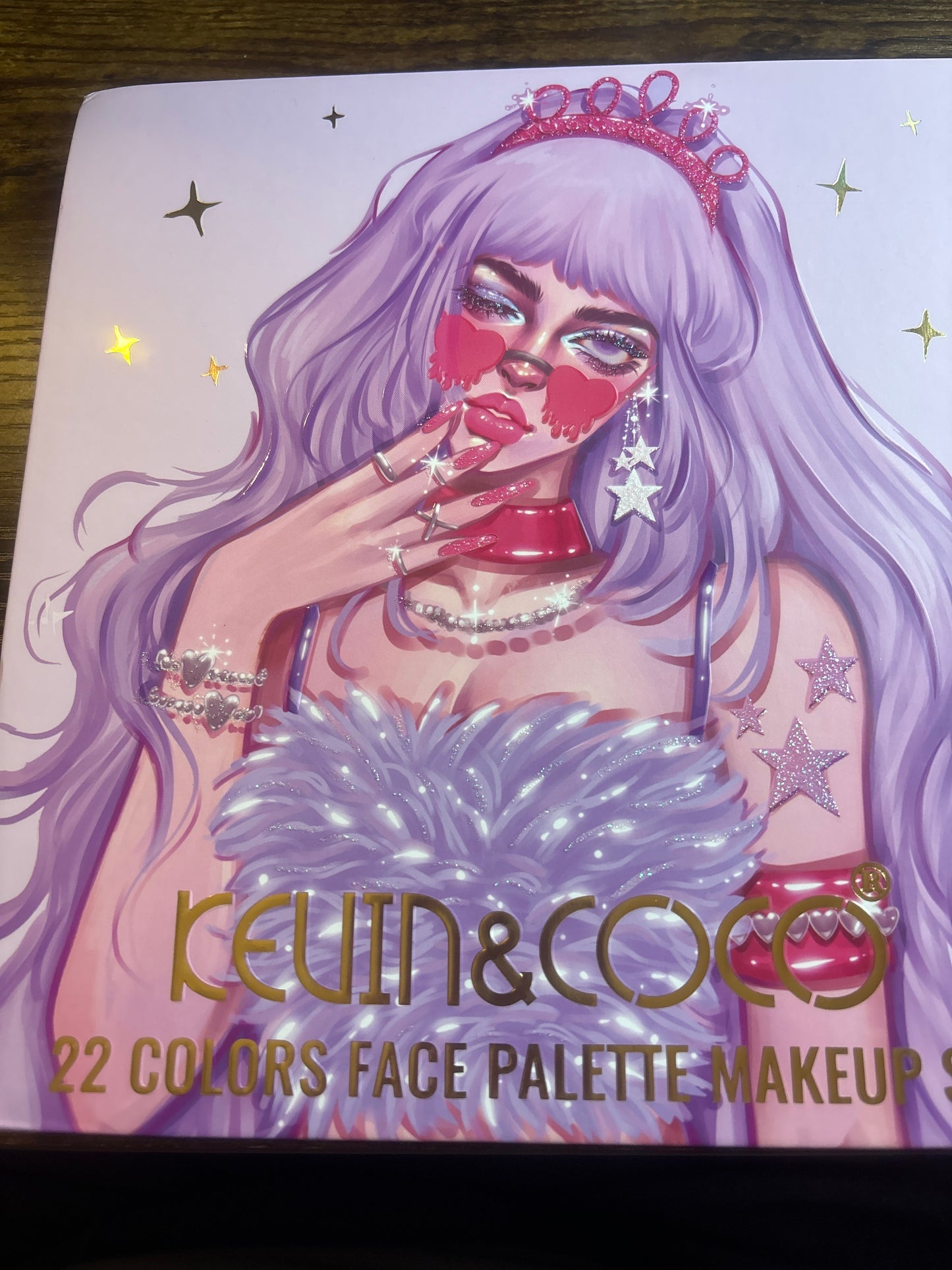 Kevin and Coco 22 color Face Palette Makeup Set