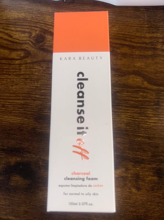 Kara Beauty Cleanse it Off Charcoal Foam