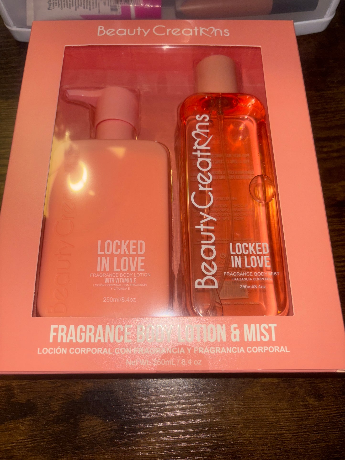 Beauty Creations “Locked in Love” Body Lotion and Mist