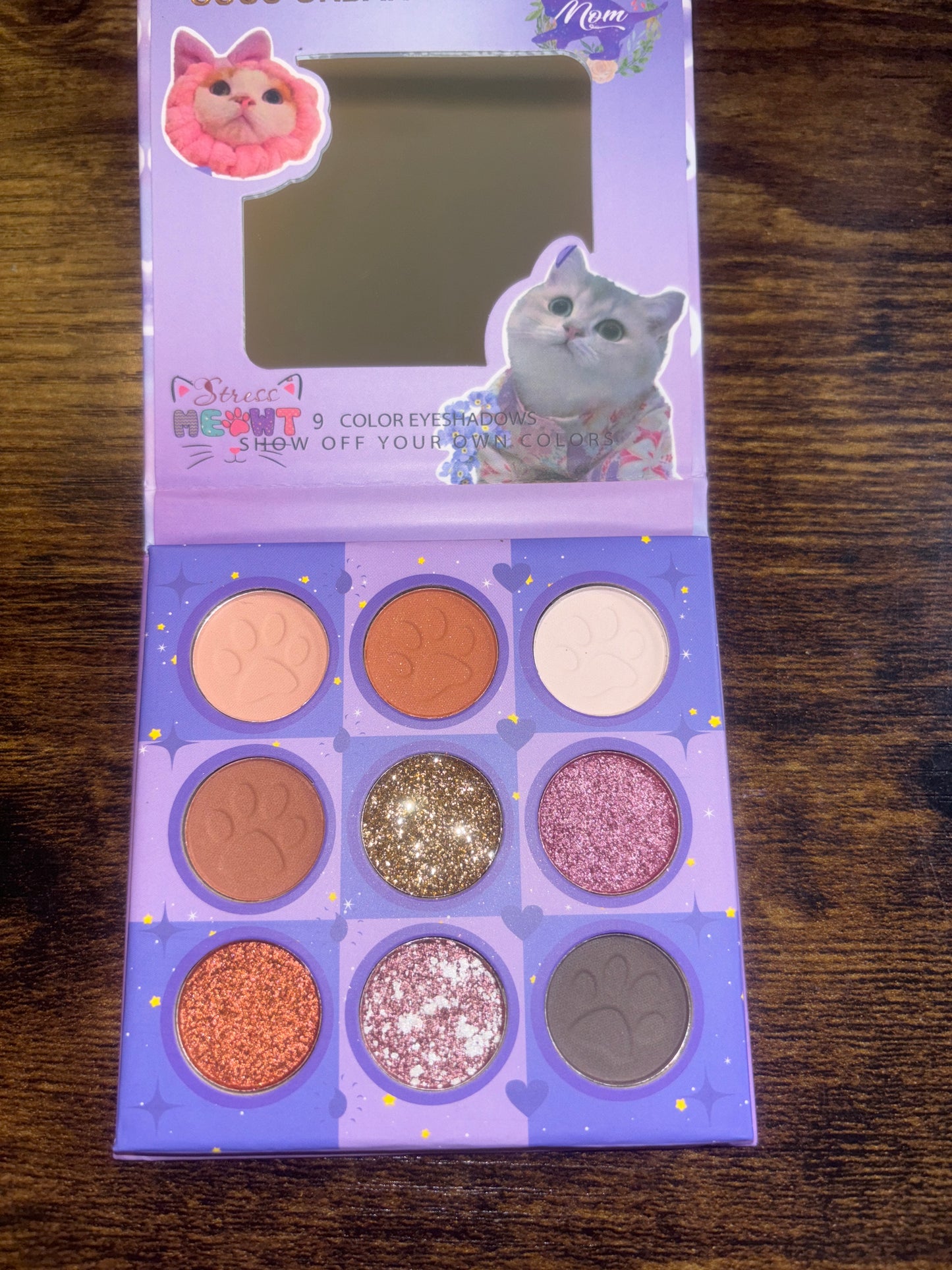 Cat Paw Fantasy Mini Eye Palette 9 colors