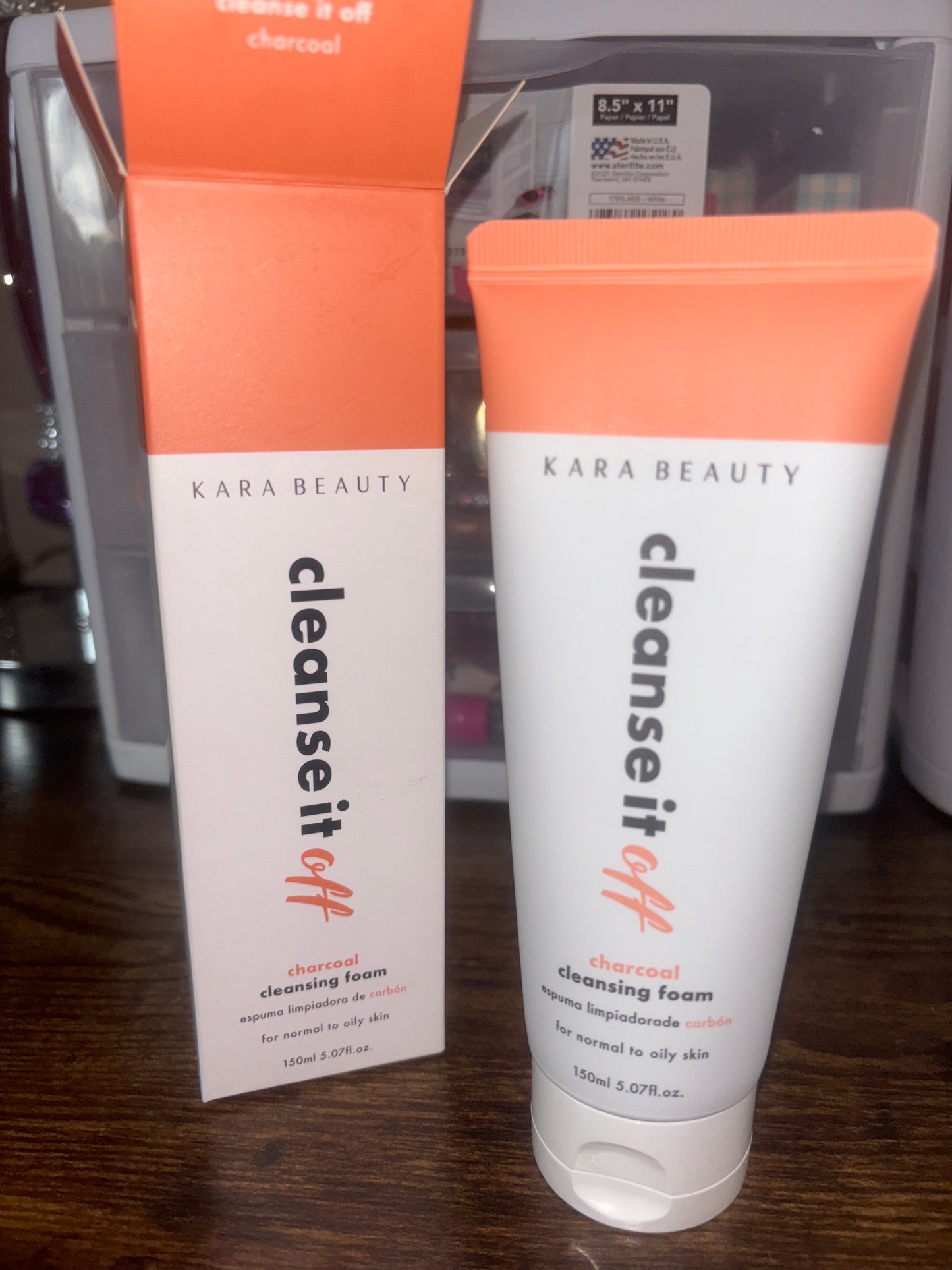 Kara Beauty Cleanse it Off Charcoal Foam