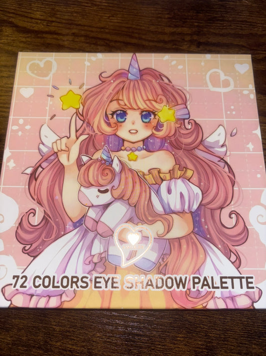 Amor Ex Unicorn Girl 72 Color Eye Palette