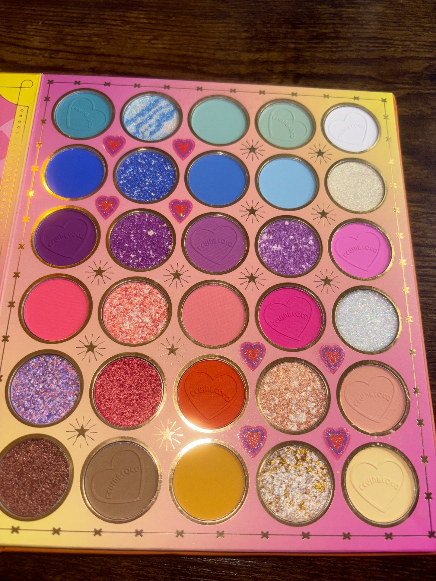 Kevin and Coco Stylish 72 color Eye and Face Palette