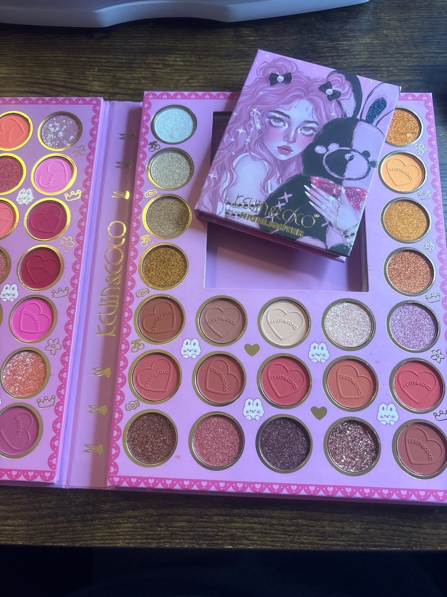 Kevin and Coco Eyeshadow and Face Palette