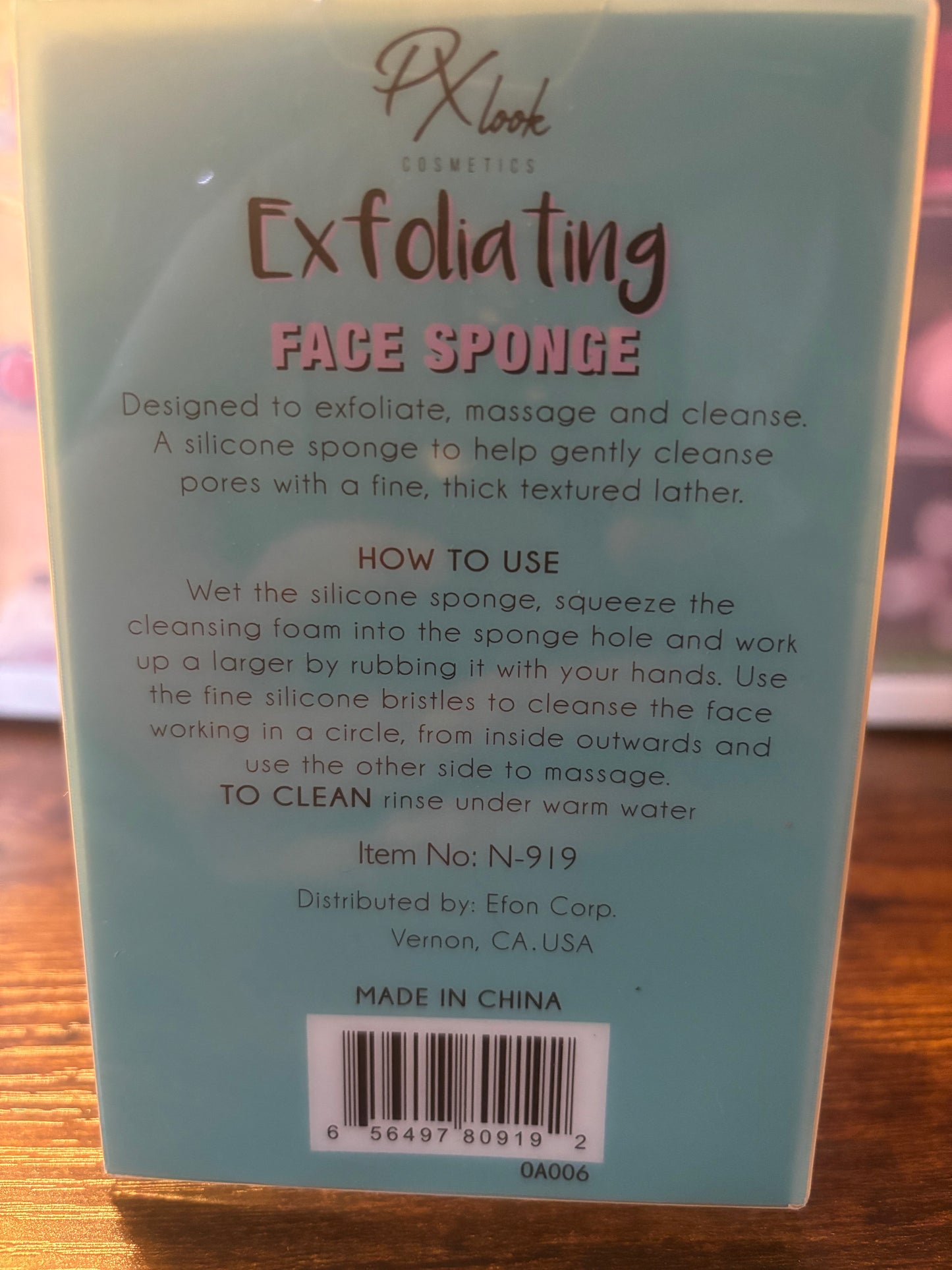 PX Look Exfoliating Face Sponge